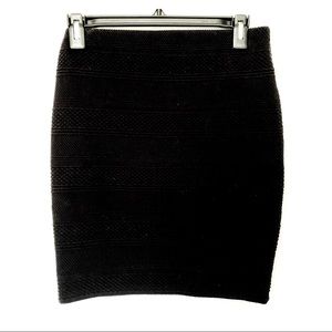 Ann Taylor LOFT pencil skirt with textured pattern